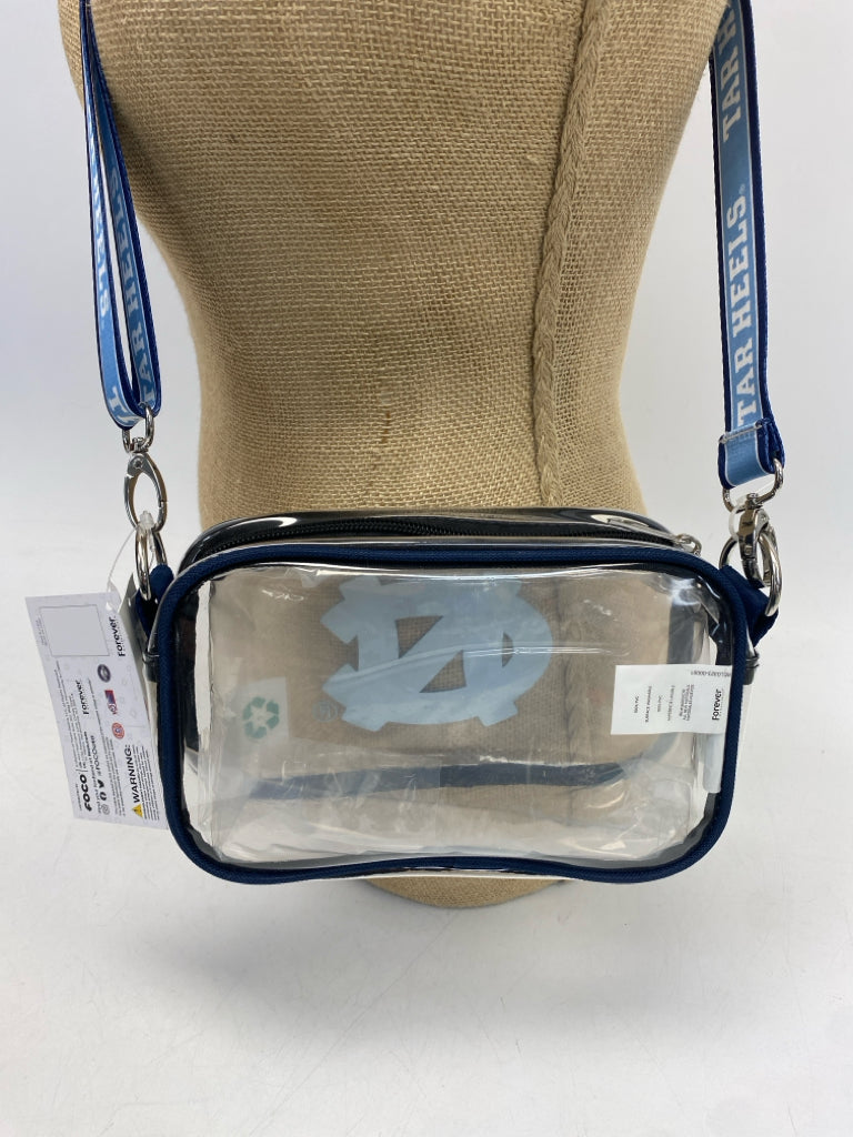 NWT Clear Blue UNC Crossbody