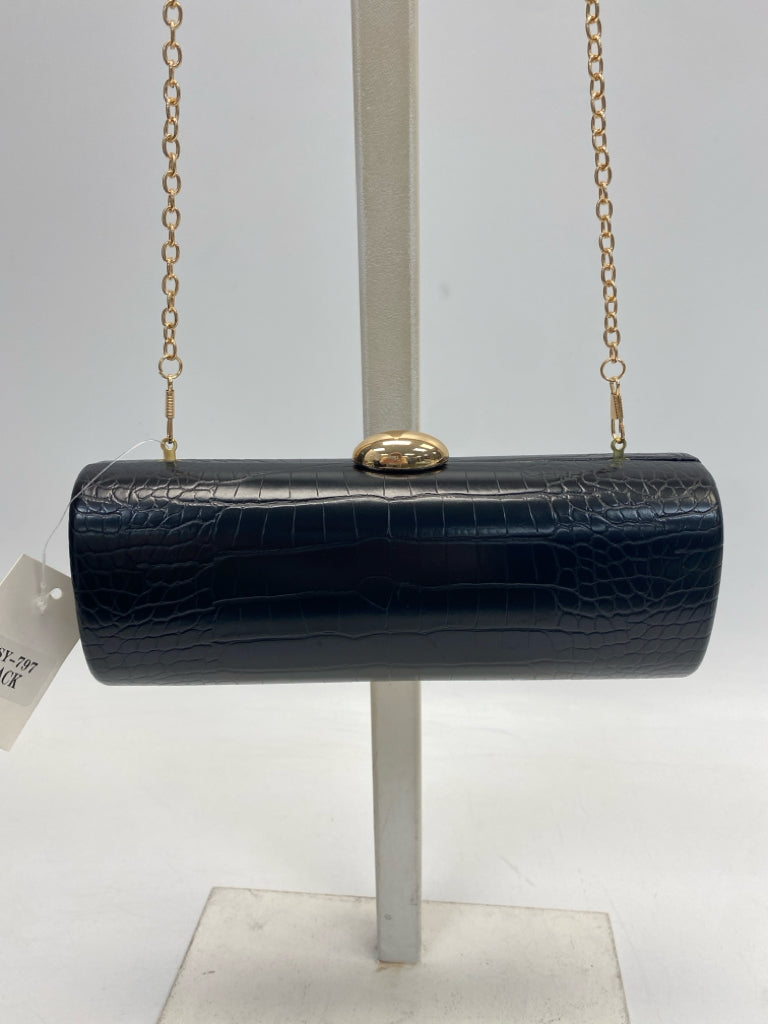NWT Black Embossed Handbag