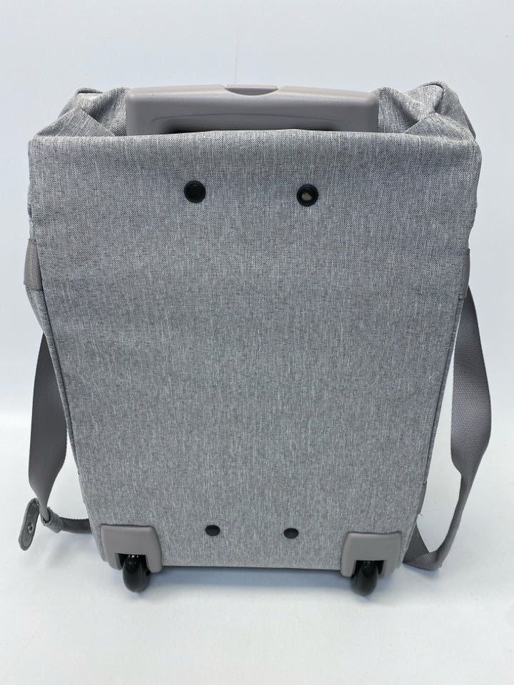 NWT Vera Bradley Pale Gray Duffle Bag