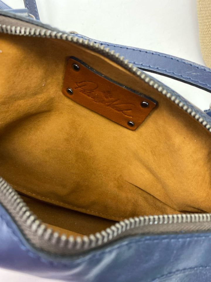 Patricia Nash Navy Leather Crossbody
