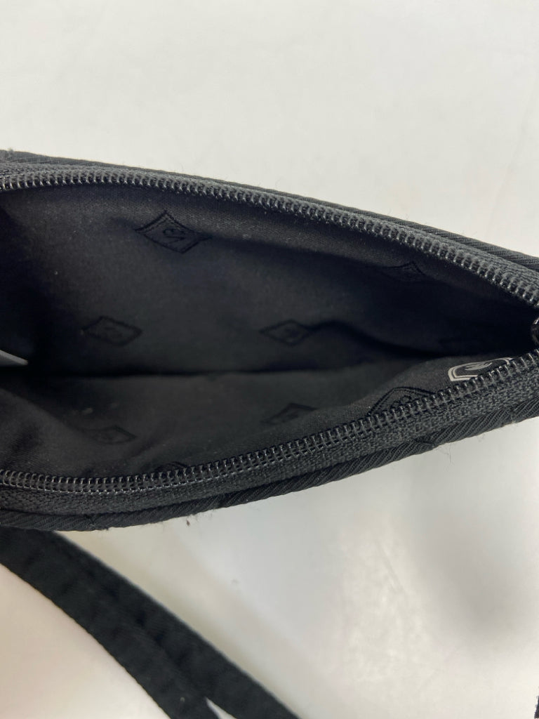 Vera Bradley Black Wristlet
