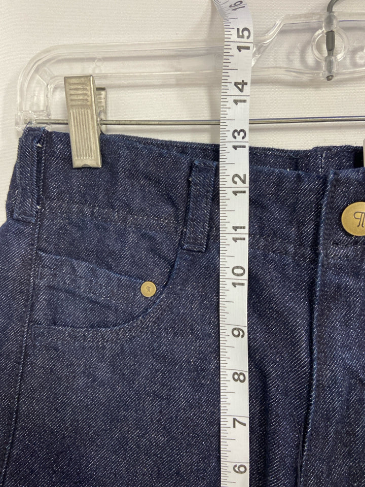 Pilcro Size 25 Dark Blue Denim Shimmery Ladies Jeans