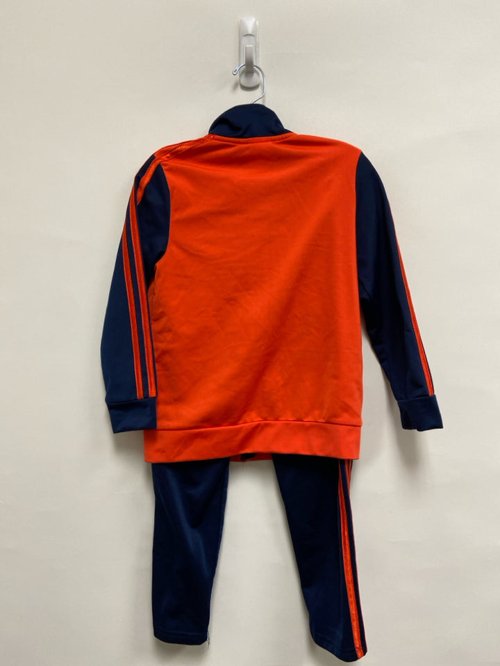 Adidas SIZE 7 Navy Orange Lines Boy&