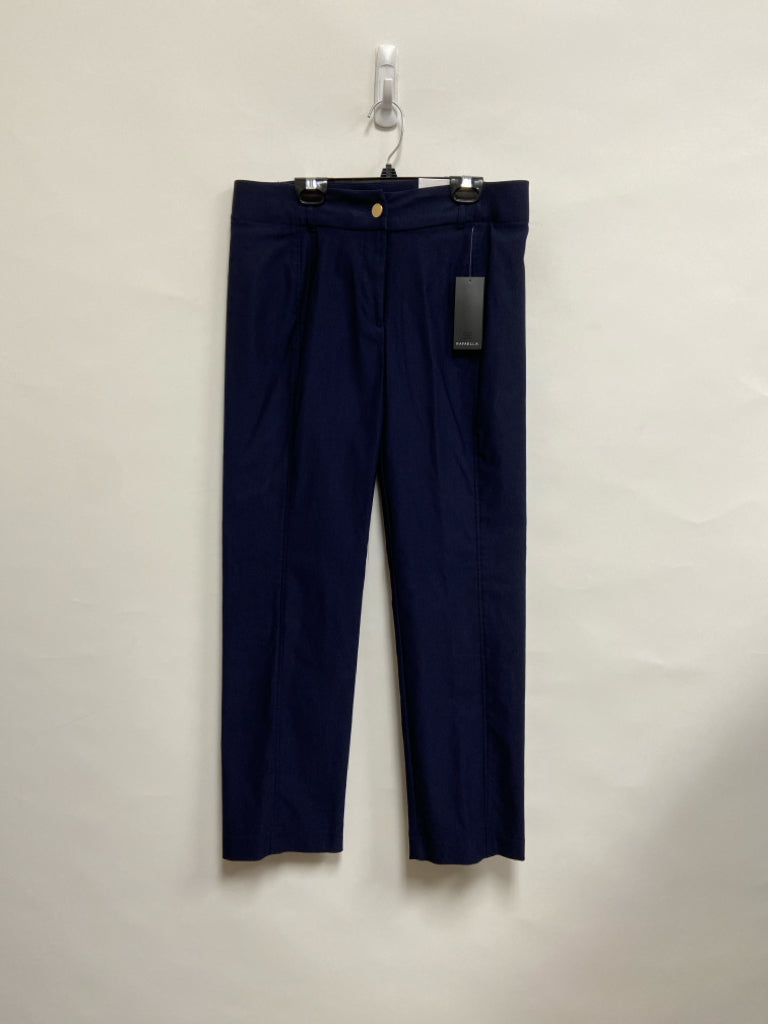 NWT Rafaella Size 8 Navy Ladies Pants