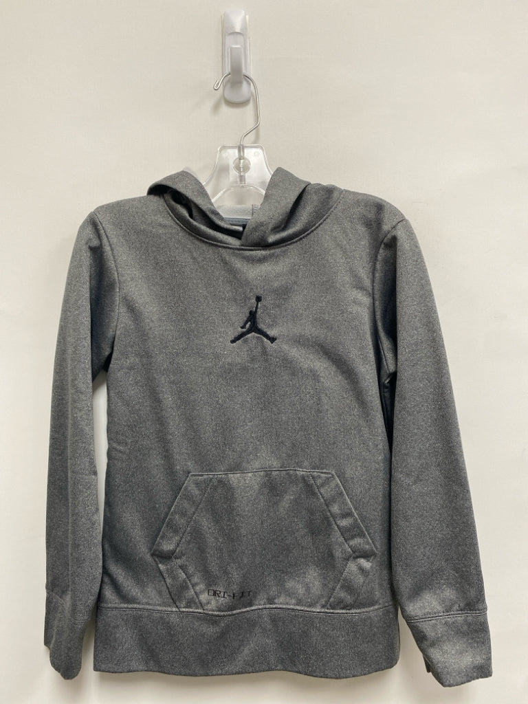 JORDAN SIZE 8/10 Gray Hooded Boy&