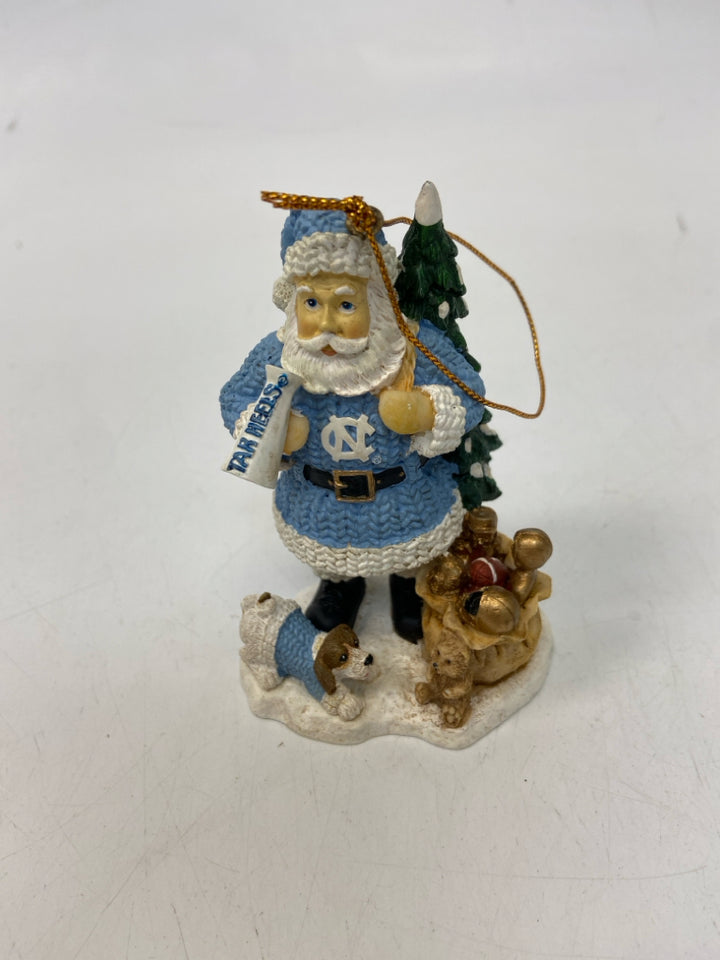 Blue White UNC Ornaments