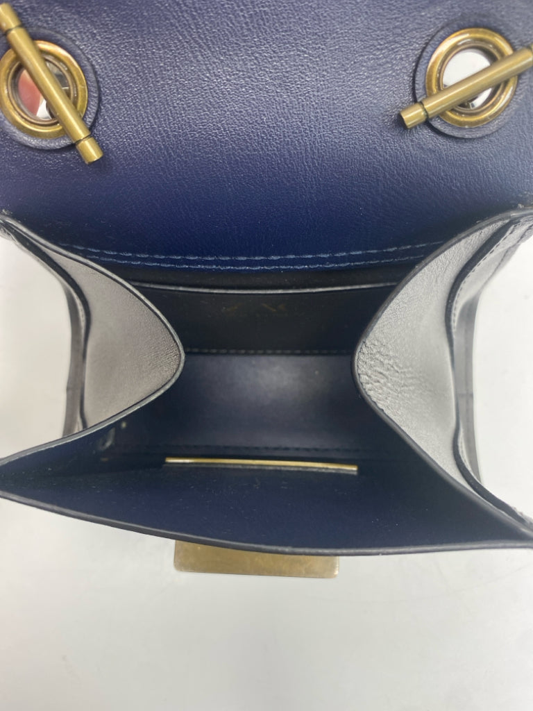 Zac Posen Gray Gold Chain(s) Crossbody