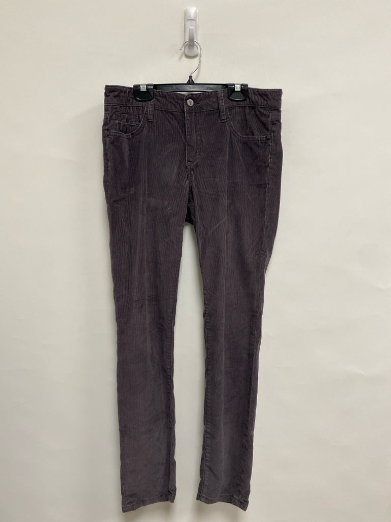 Pilcro and the Letterpress Size 28 Charcoal Corduroy Ladies Pants