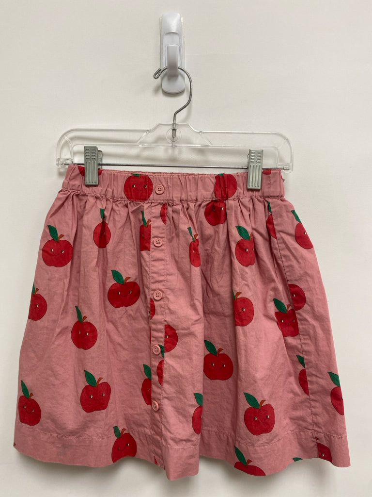 Mini Boden SIZE 8/9 Pink Red Apple Girl&