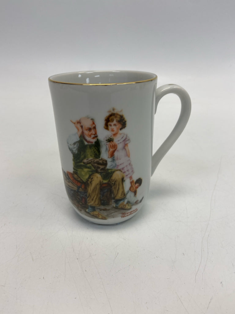 Norman Rockwell Assorted Scene Coffee Mug