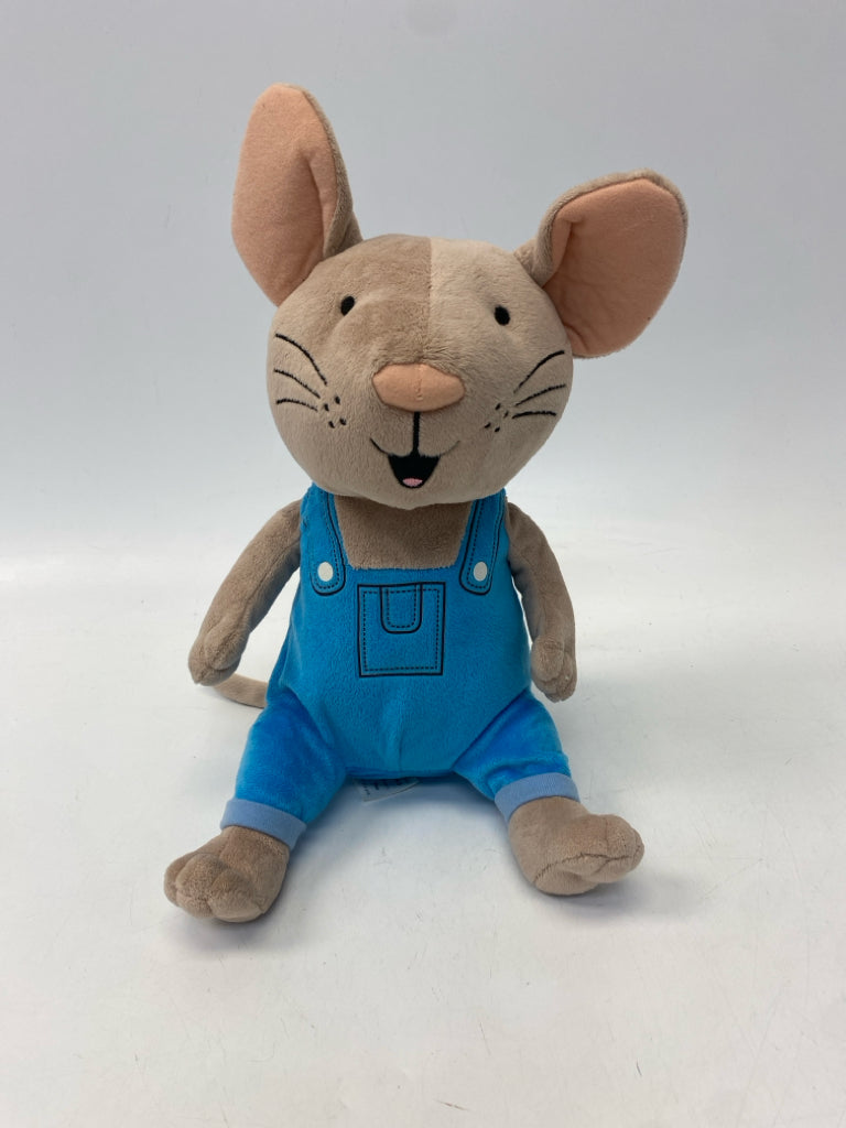 Brown Blue Stuffed Animal