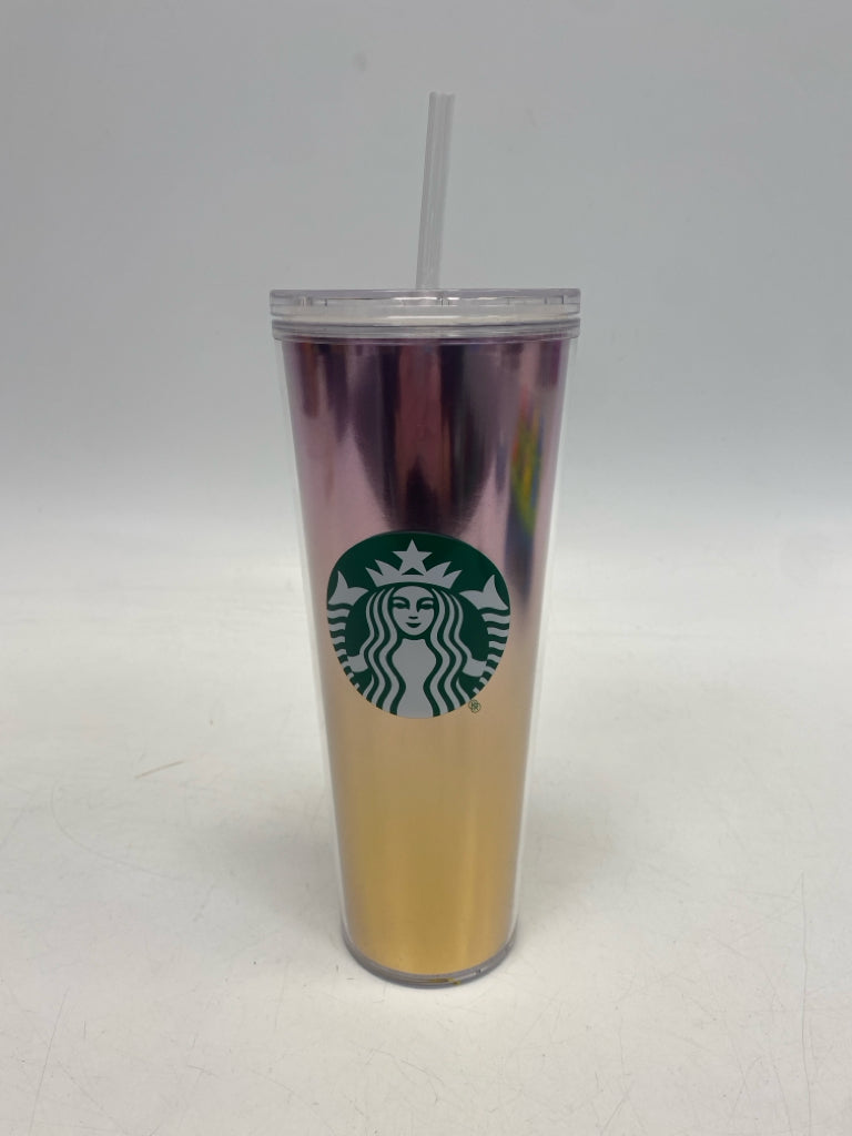 Starbucks Pink Gold Tumbler
