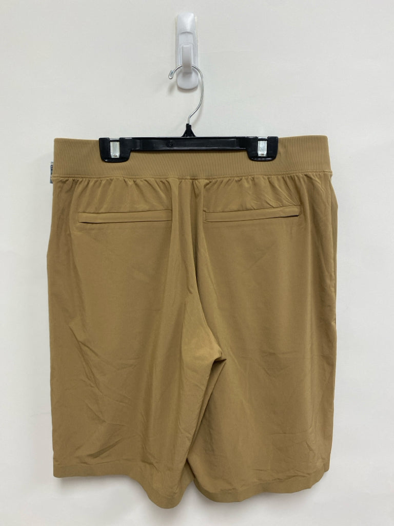 Athleta Size 10 Tan Pull-on Ladies Shorts