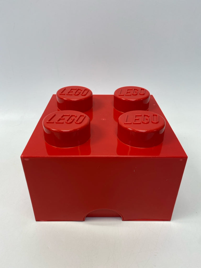 Legos Red Brick Storage Box