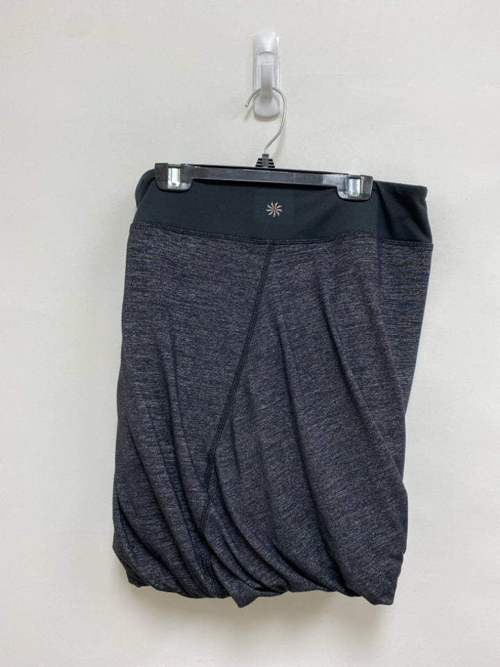 Athleta Size S Charcoal Black Trimmed Ladies Skirt