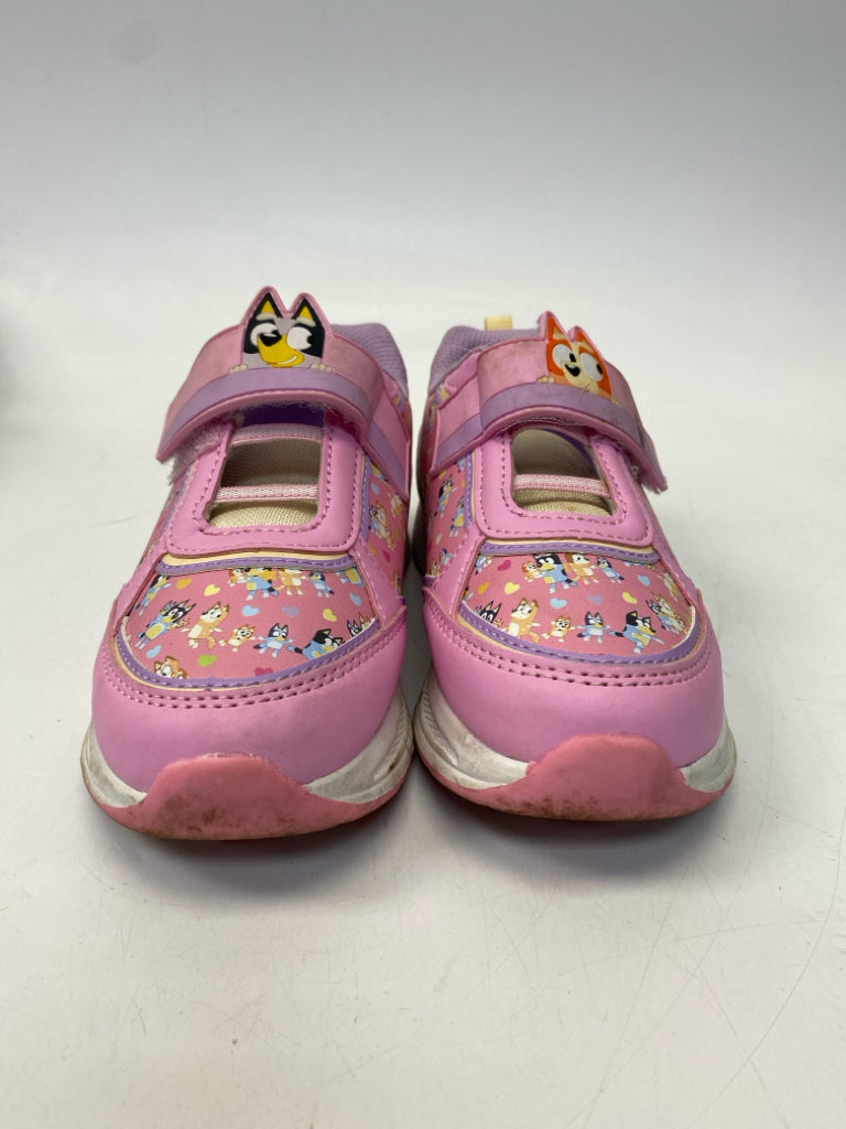 SIZE 13 Pink Multi Color Bluey Girl&