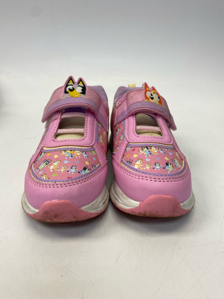 SIZE 13 Pink Multi Color Bluey Girl&