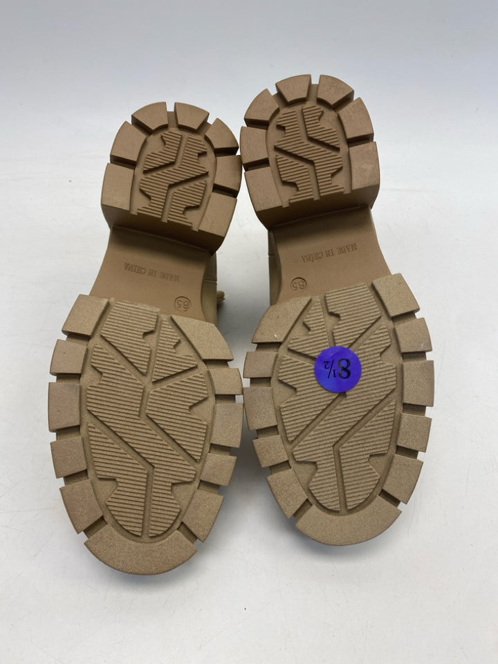 NWOT Madden Girl US Shoe Size 8.5 Cream Boots