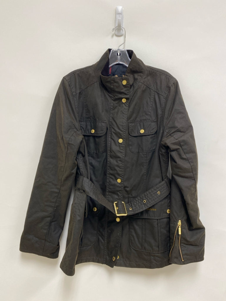 Barbour Size 10 Espresso Zip Down Ladies Jacket