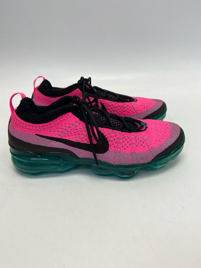Nike  Size 9.5 Hot Pink Black Lace-up Sneakers