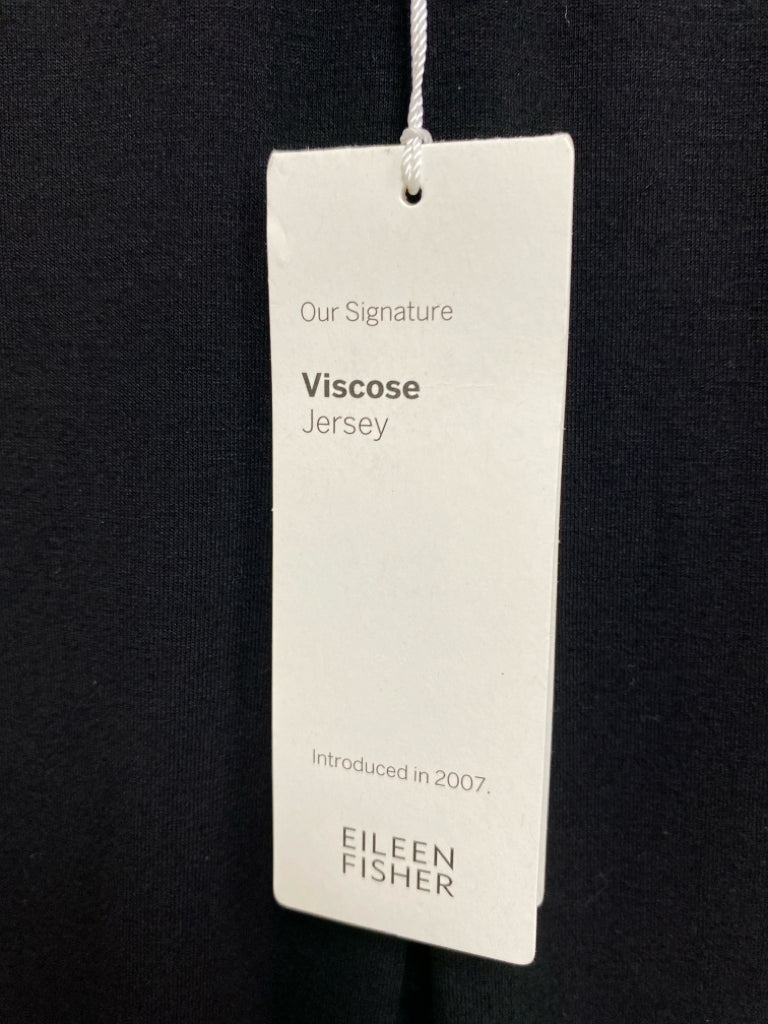 NWT Eileen Fisher Size XS Black Viscose Ladies Leggings