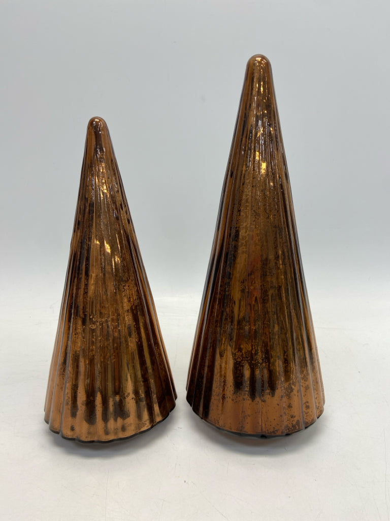 Copper Mercury Glass Christmas