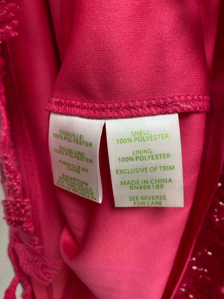 LILLY PULITZER Size 6 Hot Pink Ladies Dress