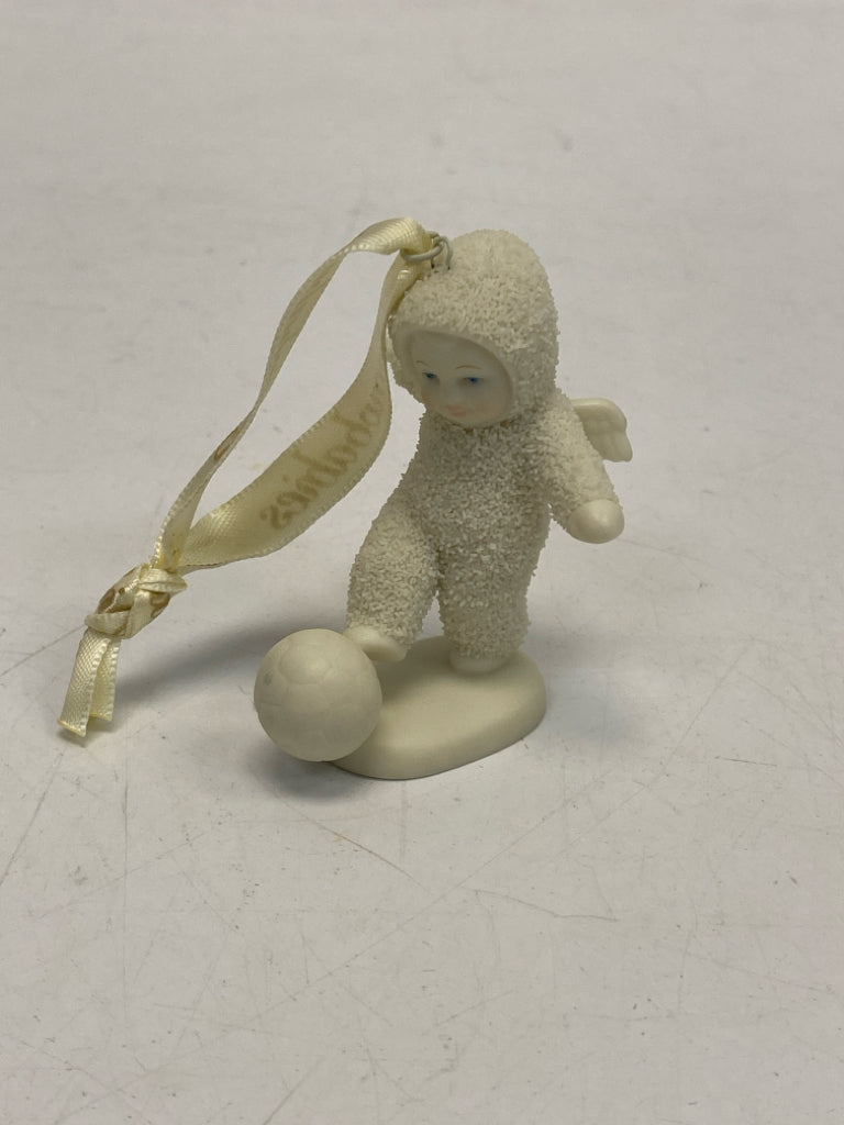 Cream Snowbabies Ornaments