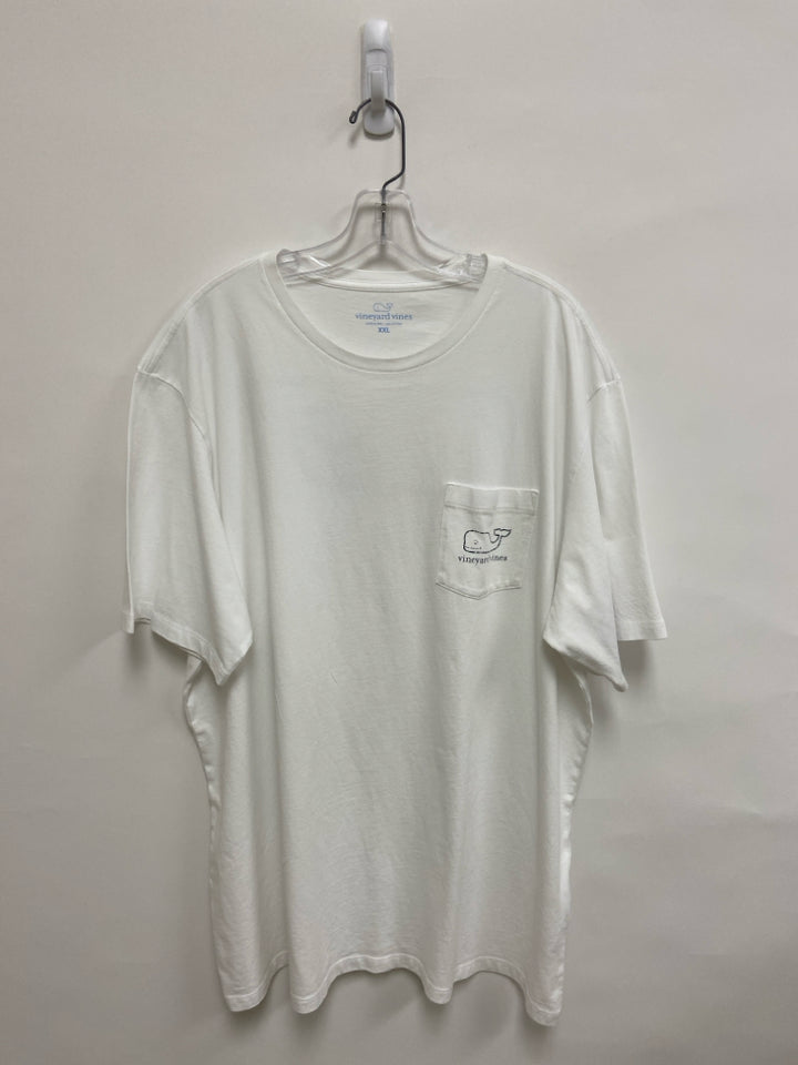 Vineyard Vines Size XXL White Navy Whale Men&