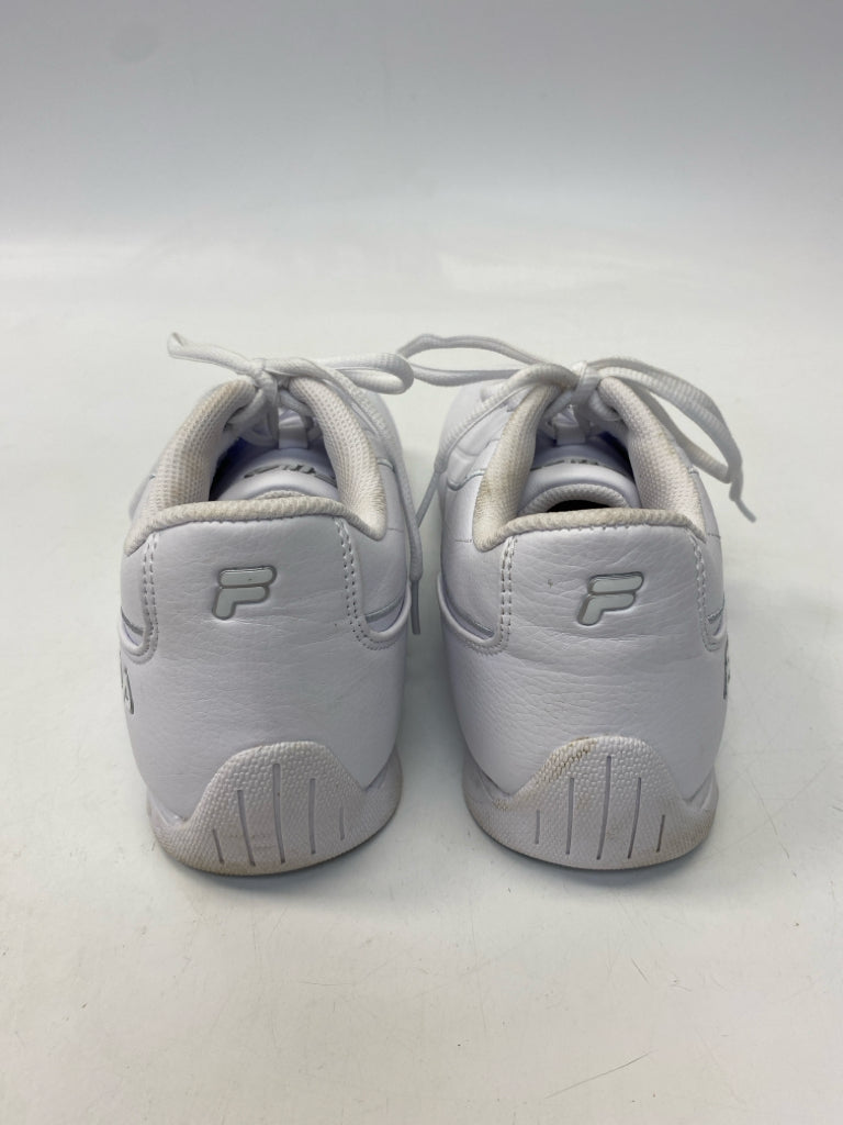 Fila  Size 11 White Lace-up Sneakers