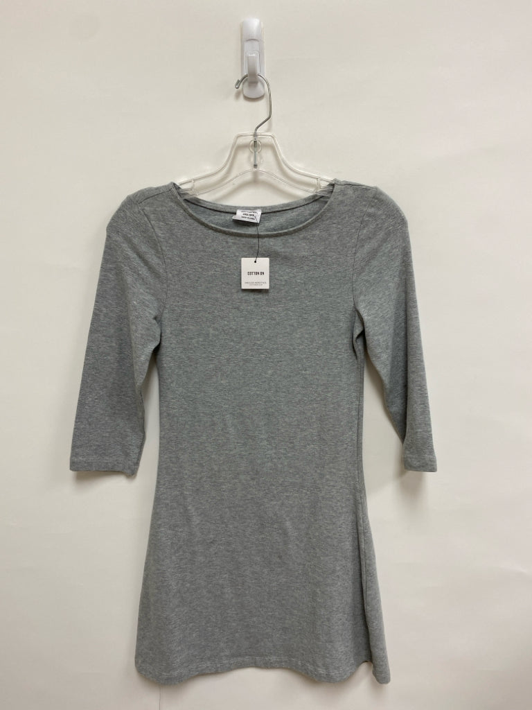 NWT Size XXS Gray Boat Neck Ladies Dress