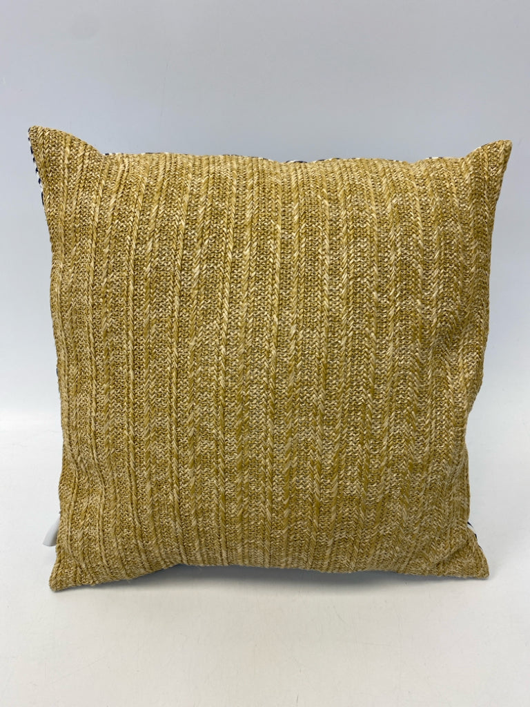 Tommy Bahama White Navy Pillow