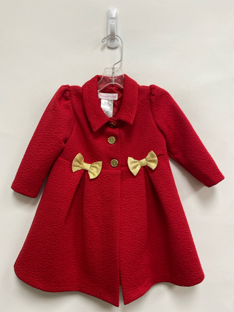 Bonnie Jean SIZE 2T Red Bows Girl&