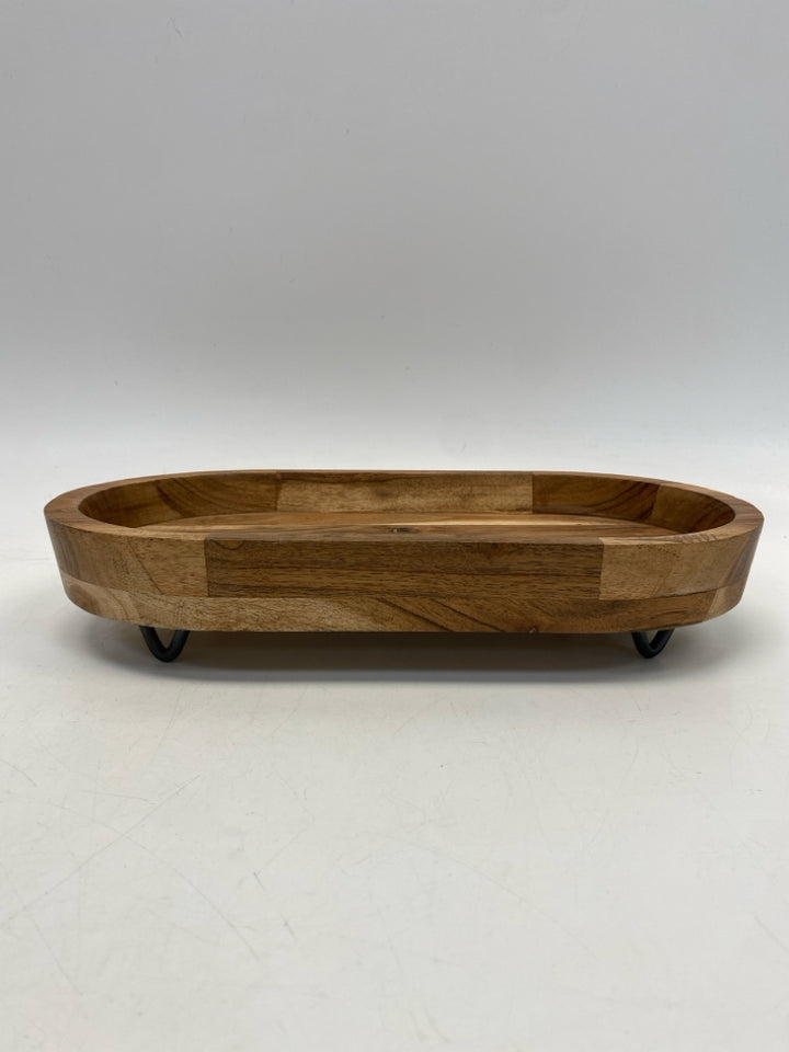 Brown Wood Tray