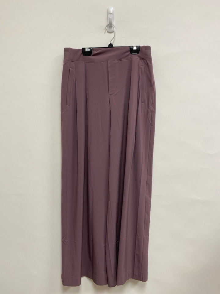 Athleta Size 8 Lavender Wide Leg Athletic Pants