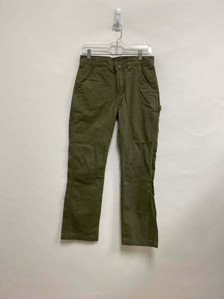 Carhartt Size 30 Olive Green Men&