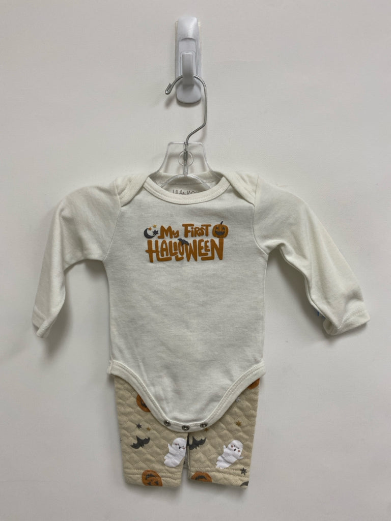 SIZE 6-9M White Beige Halloween Girl&