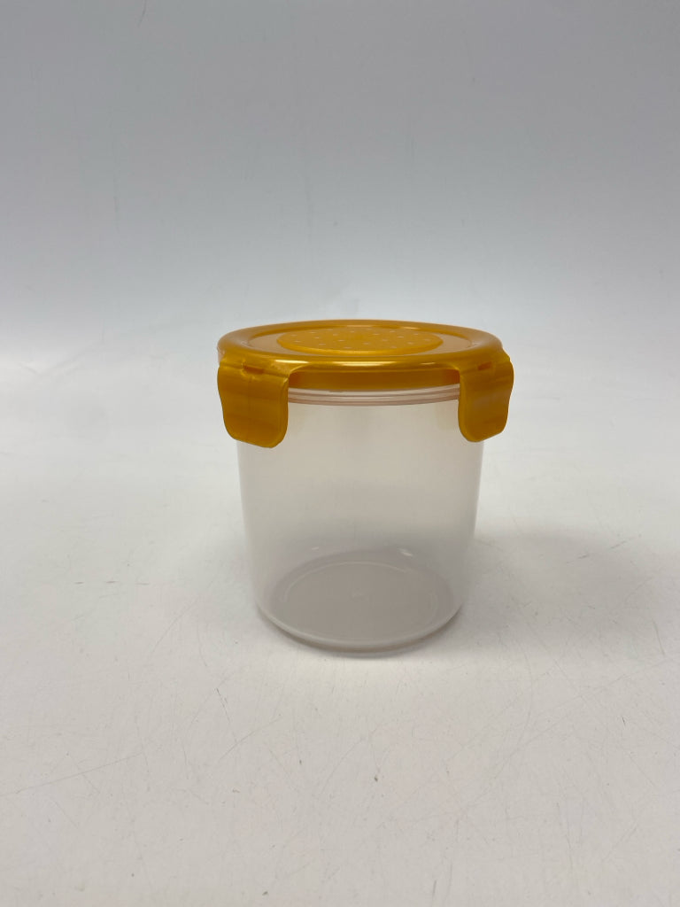Lock &amp; Lock Gold Clear Storage Container