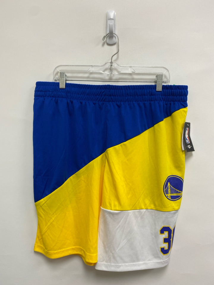 NWT Size XL Blue/Yellow White Men&