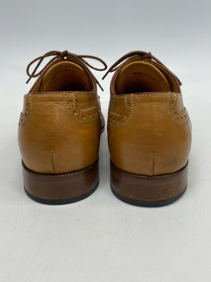 Paul Fredrick Size 9 Chestnut Lace-Up Men&