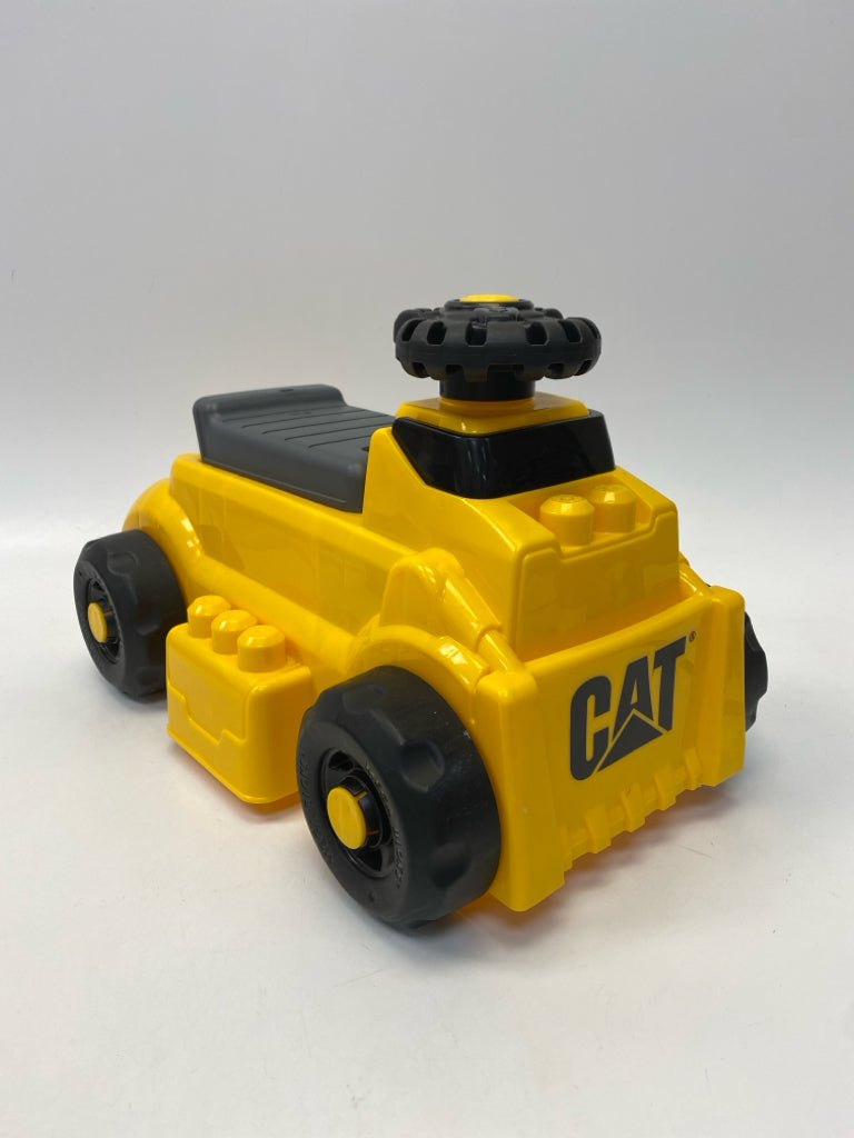 Mega Bloks Yellow Black Ride On Toy