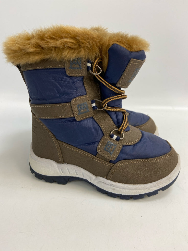 Avalanche SIZE 8 Navy Brown Lace-Up Girl&