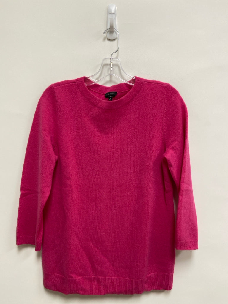 Talbots Size M Hot Pink Cashmere Ladies Sweater