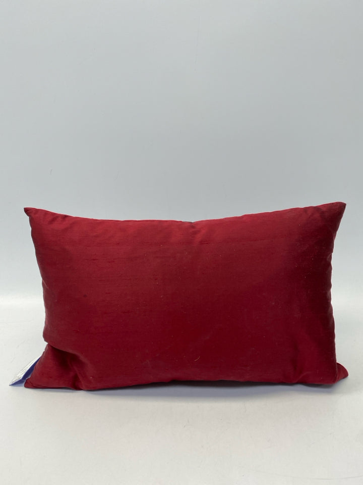 Burgundy Pillow
