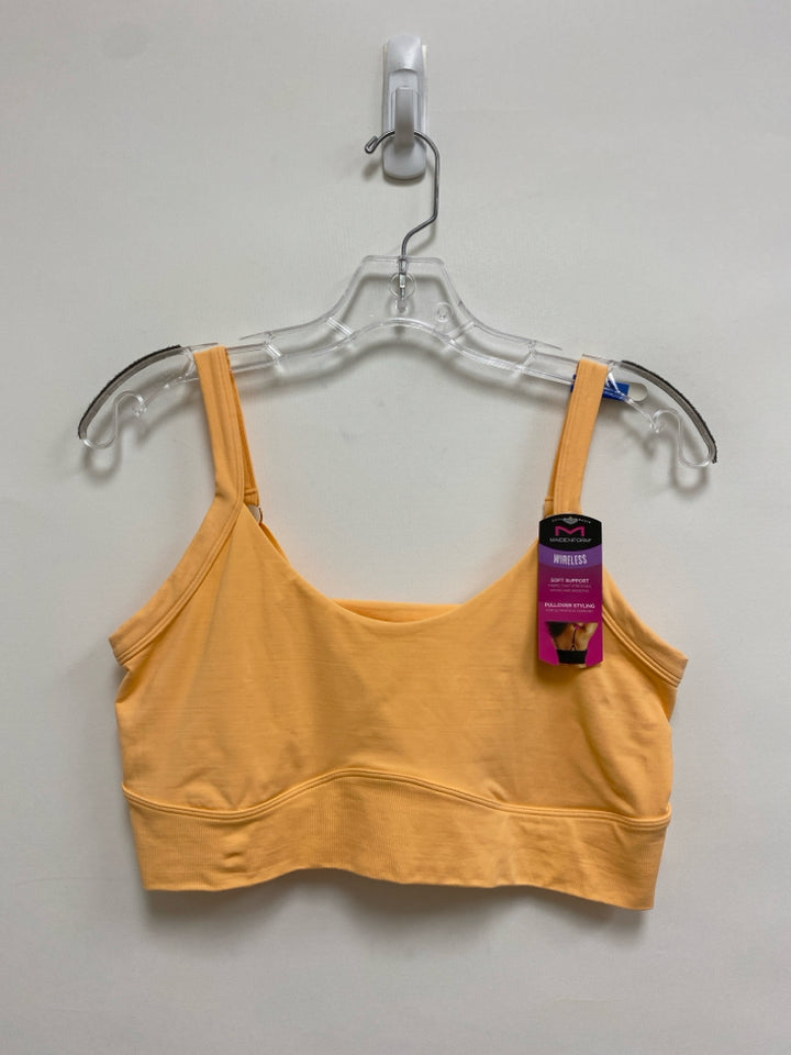 NWT Maidenform Size XL Orange Ladies Bra