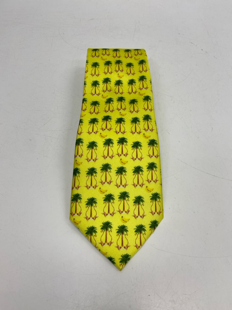 Yellow Green/Brown Palm Trees Men&