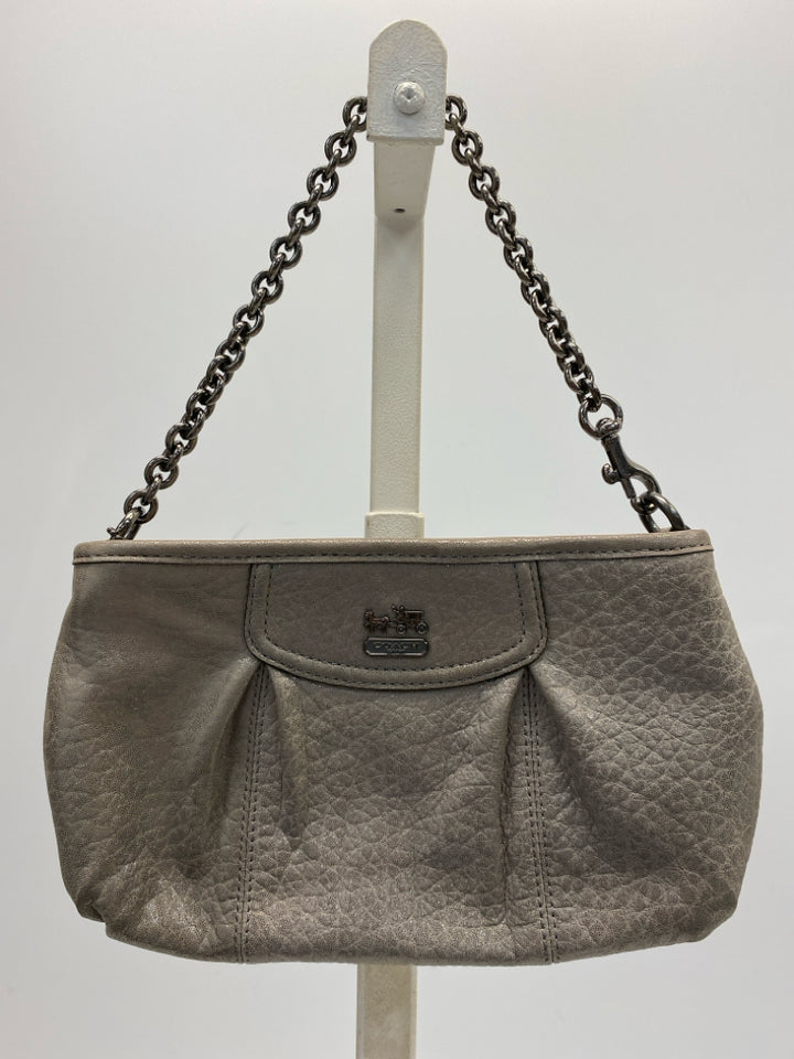 Coach Gray Shimmery Handbag