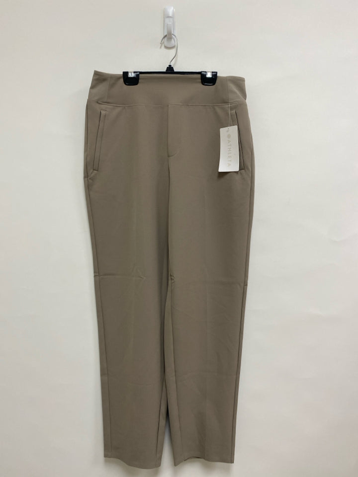 NWT Athleta Size 10 Taupe Pull-on Athletic Pants