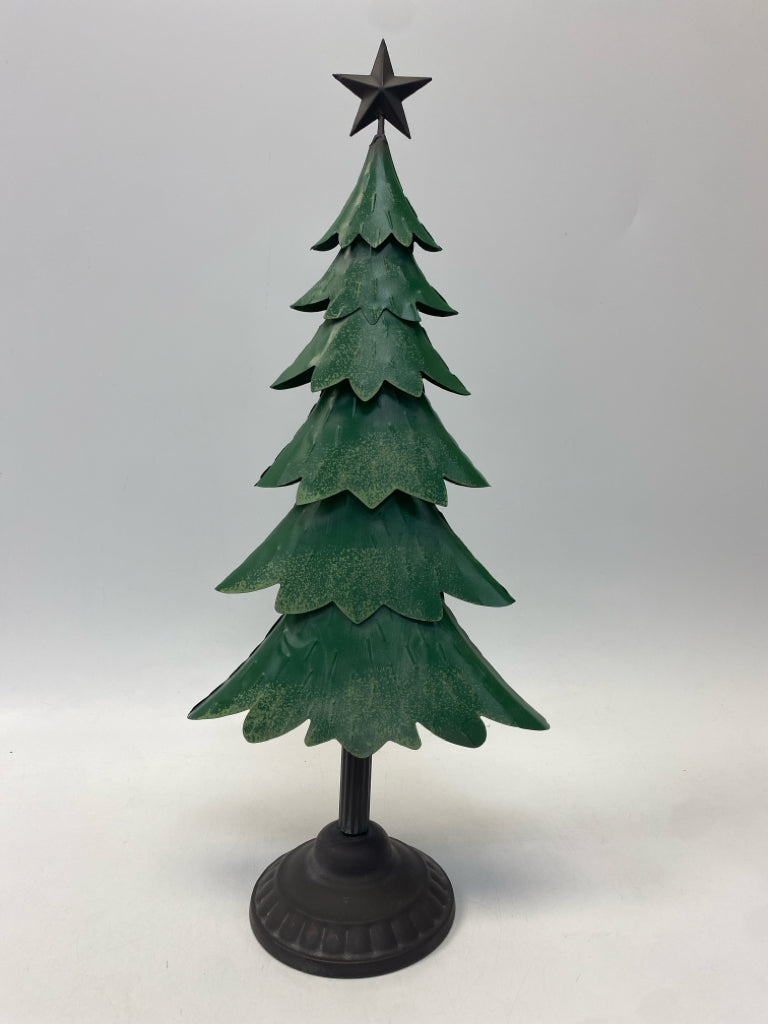Green Silver Metal Christmas
