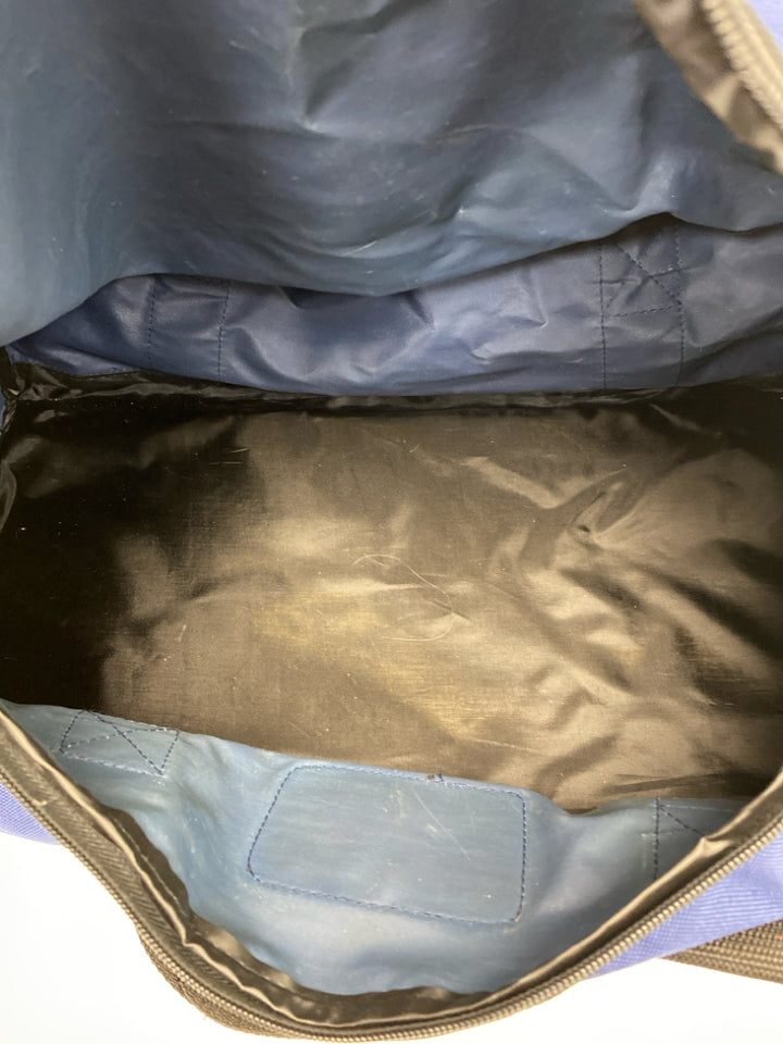Navy Black Duffle Bag